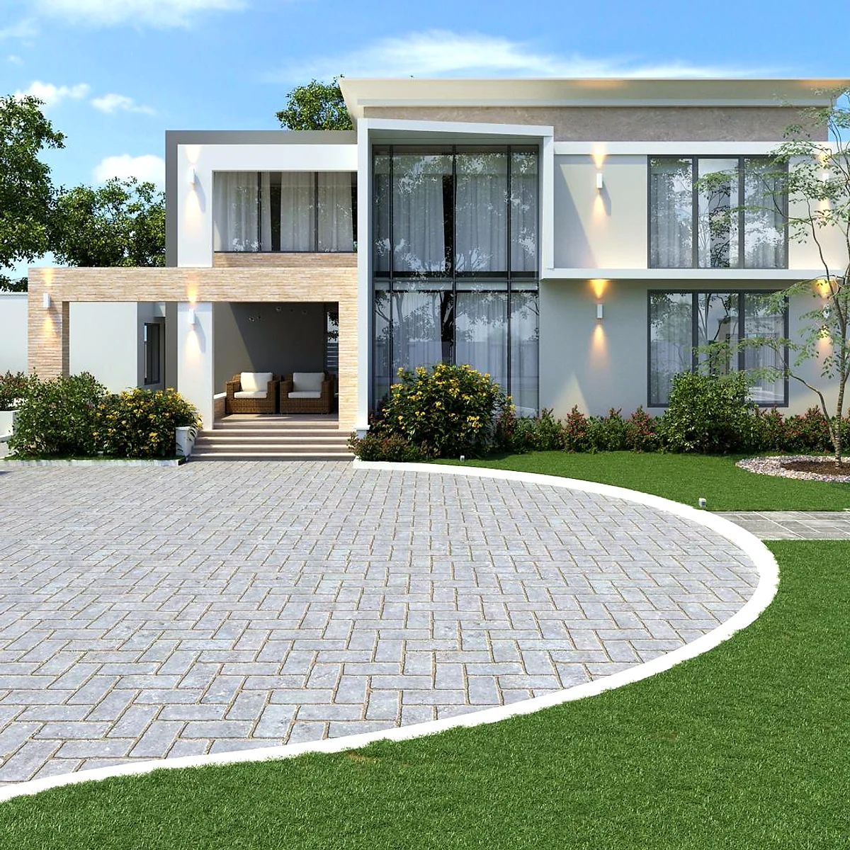 Villa Mbweni JKT — conception à la livraison.